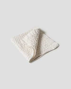 Japanisches Handtuch Baumwolle/Leinen - Ivory