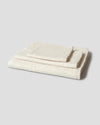 Kontex Claire Handtuch Bio-Baumwolle - Almond - Made in Japan