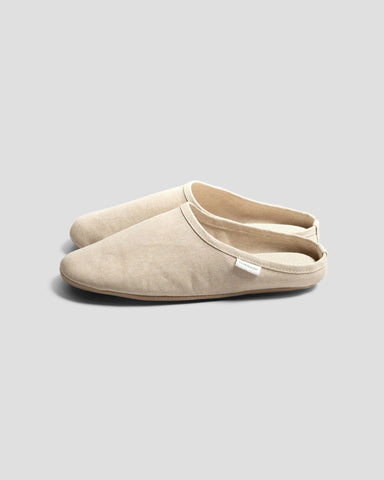 Sasawashi Hausschuhe Beige - Made in Japan
