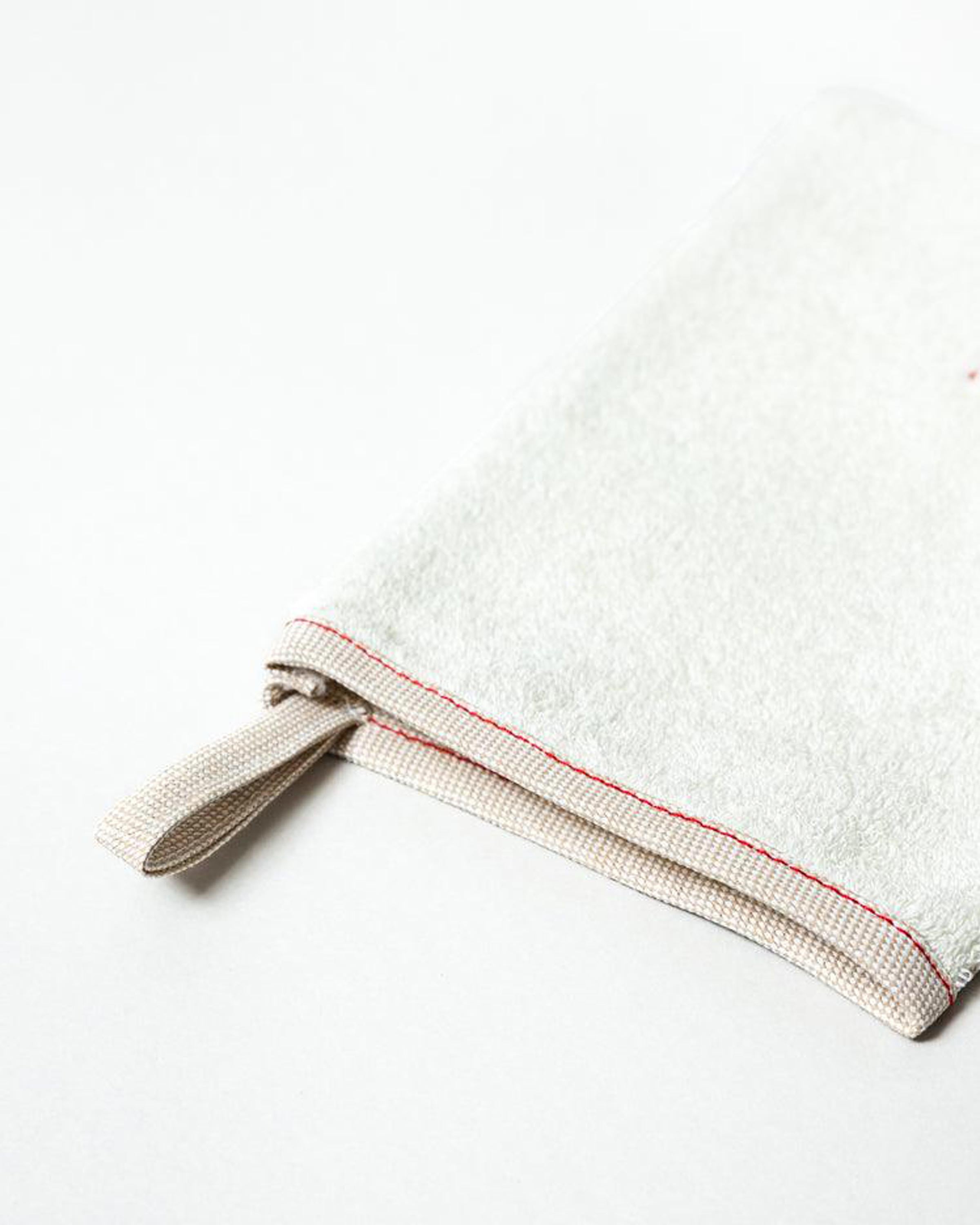 Sasawashi Peelinghandschuh Körper - Detail Vorderseite