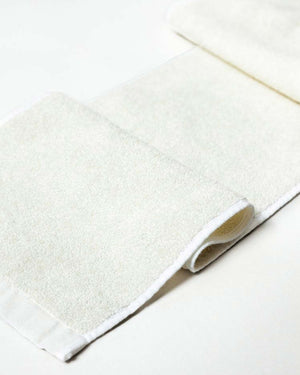 Sasawashi Peelingtuch Körper - naturweiss, fein strukturiert
