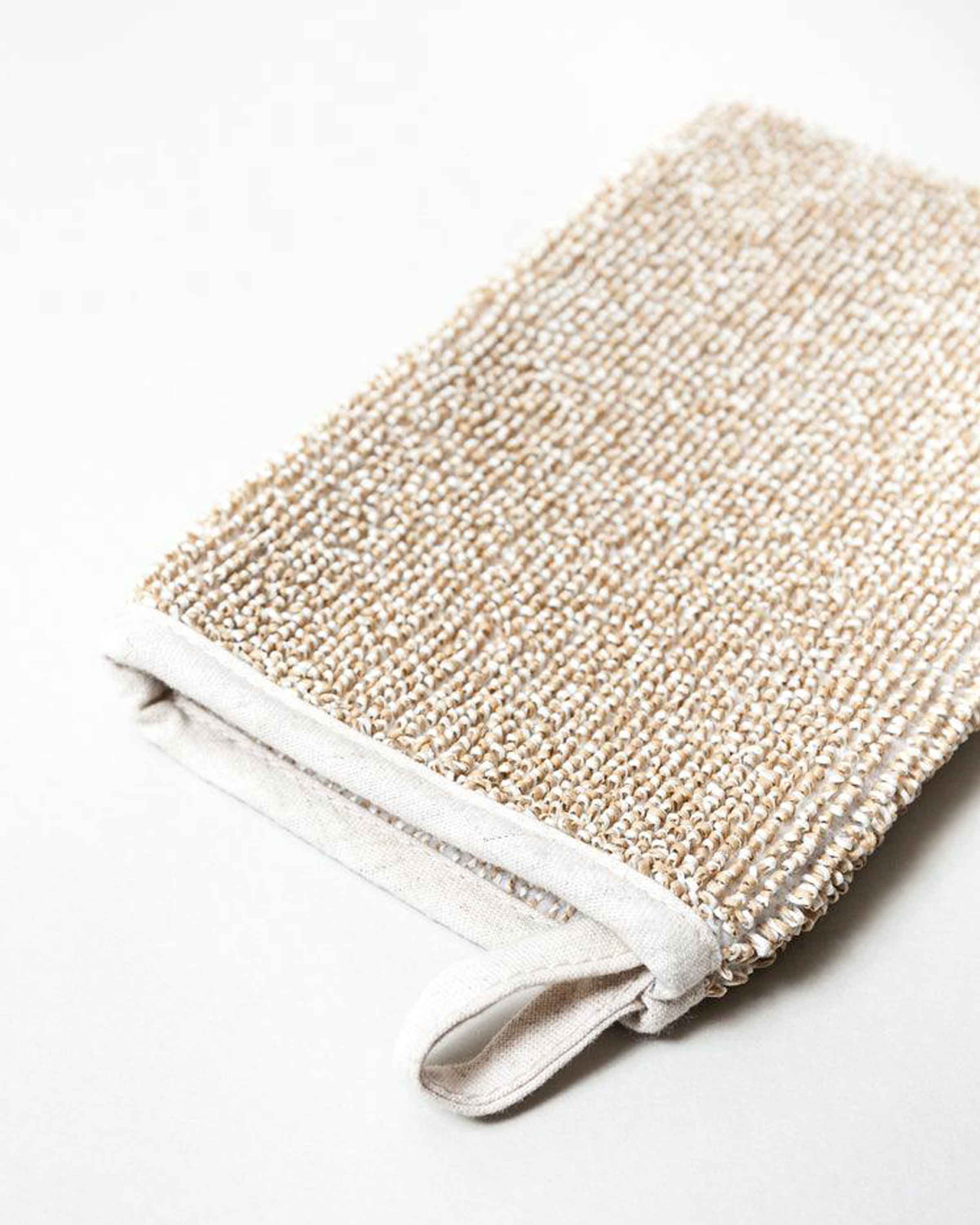 Sasawashi Tiefenpeeling-Handschuh Körper -  Detail