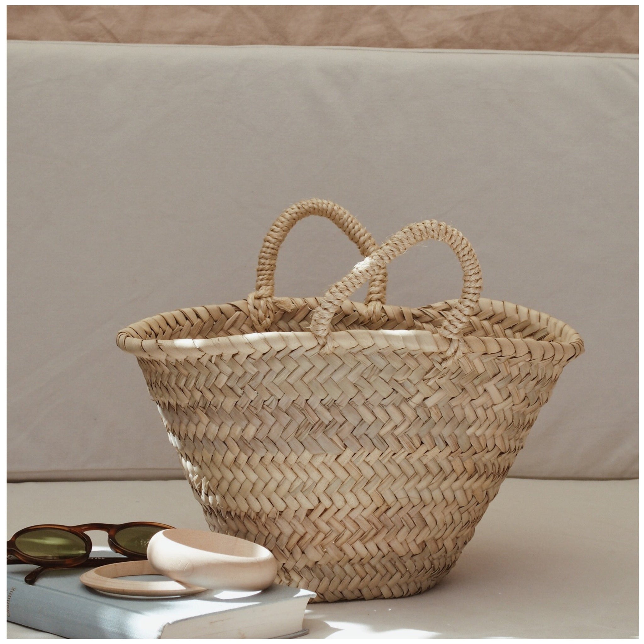 Mikanu Mini Strohhandtasche