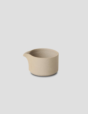 Hasami Porcelain Milchkännchen Natur unglasiert 