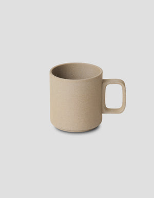 Hasami Porcelain Tasse Natur unglasiert mittel 