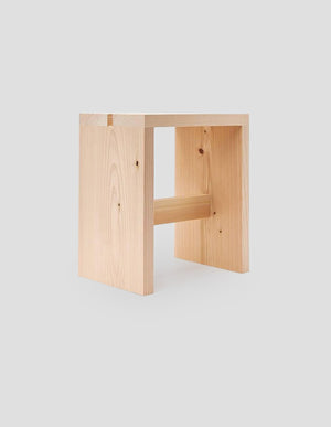 Hinoki Holz Badehocker