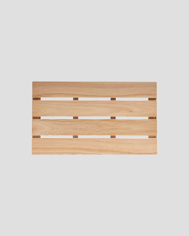 Japanische Badematte Hinoki Holz Large