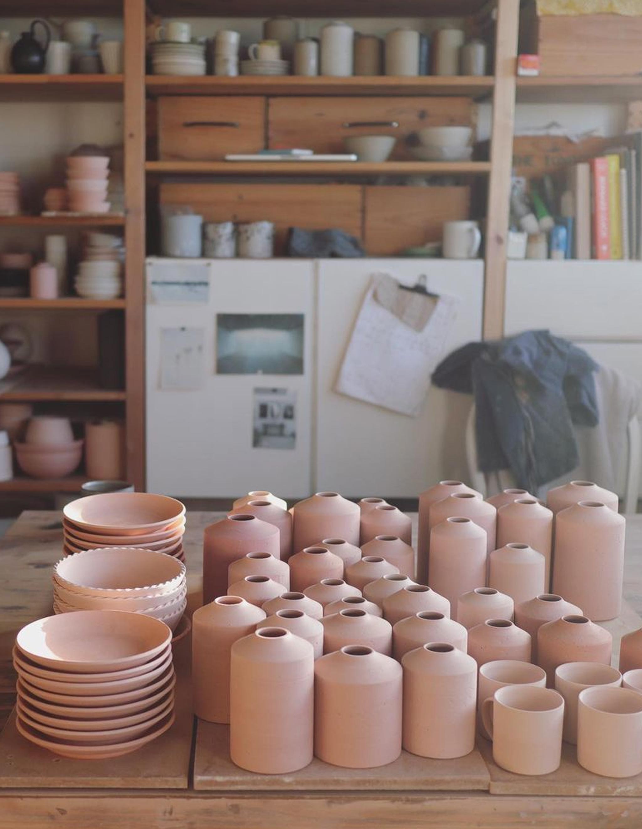Mizuyo Yamashita Herstellung Core Vasen #3